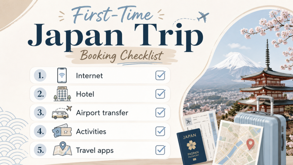 First-time-Japan-trip-booking-checklist